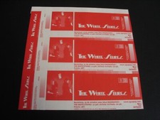 THE WHITE STRIPES 3 TICKETS