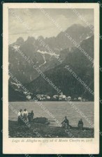 Belluno Alleghe Lago Monte Civetta Breveglieri 867 cartolina RB5651