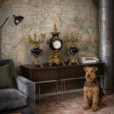 Trittico Orologio Antico