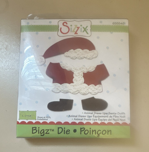 Sizzix bigz vestito - vestito, babbo