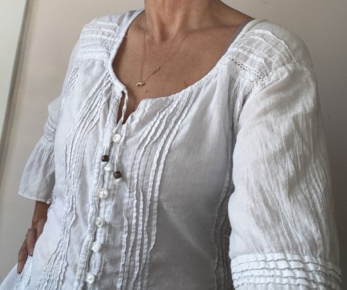 Camicetta contadina boho