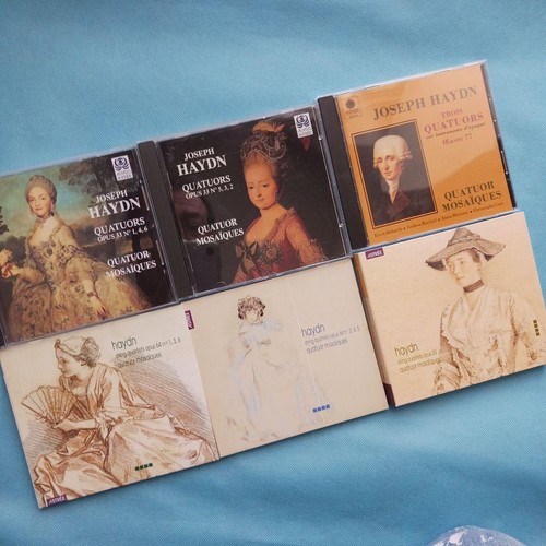 Haydn string quartet 7cd - quartet, set