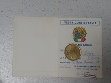 Vespa Club D'Italia Tessera
