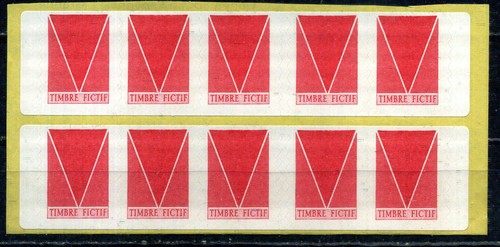 Carnet timbres fictifs - timbres,