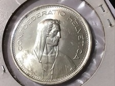 1969 B SVIZZERA 5 FRANCHI