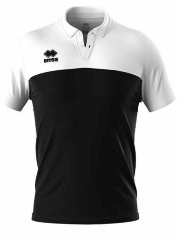 Polo errea bob nero - errea, nero/bianco