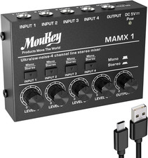 Moukey Audio Stereo Mixer, 4