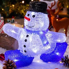 Pupazzo di Neve Forma Acrilica