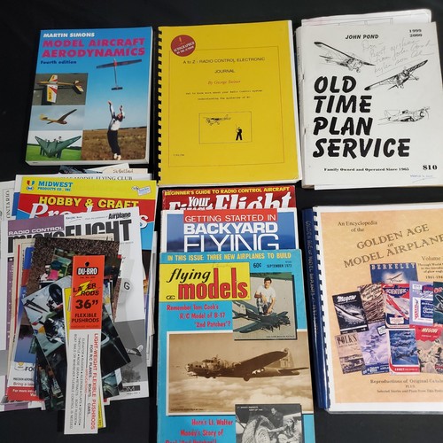 Model aircraft lot signed - rc,