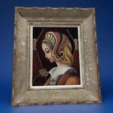 ? REVOLLON antico dipinto su vetro No Alberto Sughi / Treccani/ Matisse