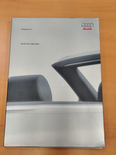 Cartella stampa audi cabrio - stampa, a4