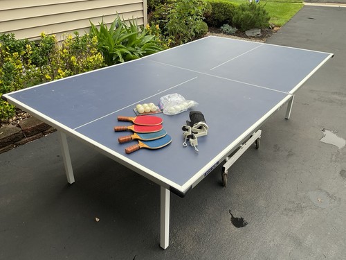 Ping pong table - table, with