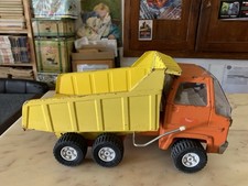 VINTAGE GRANDE GIOCATTOLO METALLO CAMION MADE IN SPAIN SANSON RICO