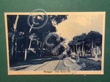 Cartolina Viareggio - Viale Marco Polo - 1928 ca.