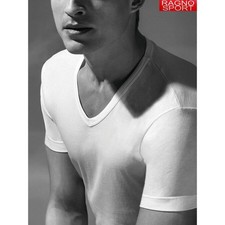 4 Maglie Intima Uomo Scollo A