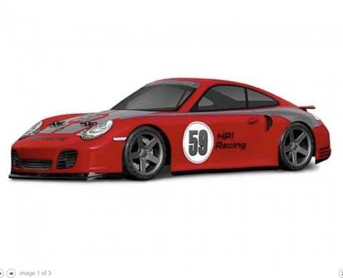 Hpi porsche 911 turbo corpo - turbo,