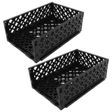  Contenitori di plastica pieghevoli da 2 pezzi - Cassette pieghevoli -