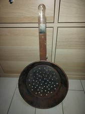 Padella x Castagne Caldarroste Caldarrostiera Padella Forata Ø 25 cm.