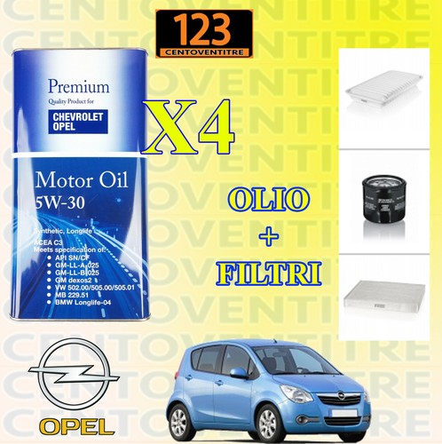 Kit tagliando opel agila - tagliando,