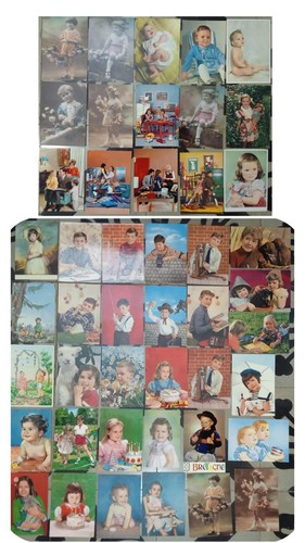 Lotto cartoline bimbo - cartoline,