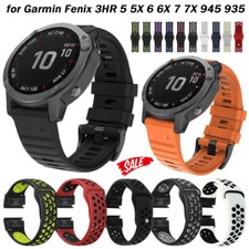 Cinturino Orologio Quick Fit per Garmin Fenix 5 5X 6 6X 7 7X 955 945 935 Cinturino Silicone