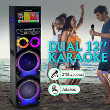 Casa Karaoke Macchina Party Altoparlante Bluetooth per Adulti con Tablet, Display Testi