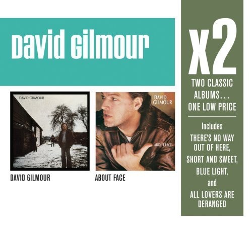 David gilmour about face box - david, gilmour/about