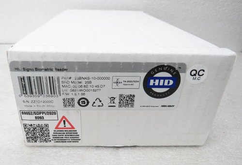 Lettore biometrico hid 25b - lettore,