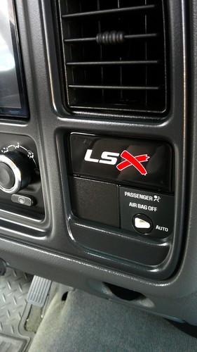 Silverado dash emblema lsx - silverado, emblema--lsx