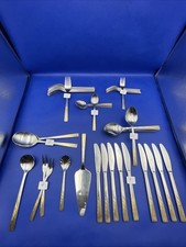 Set posate acciaio inox 18/10 55 pezzi vintage set