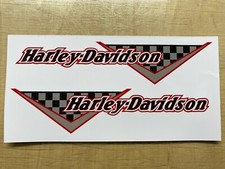 Adesivi serbatoio Harley-Davidson, Decal Moto Tank Sportster Custom Chopper H-D