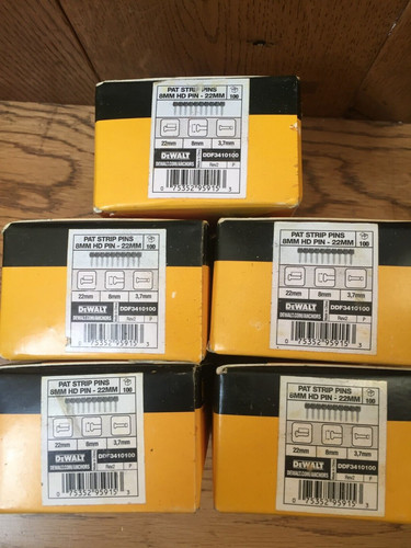 Dewalt perni riviste mm - perni, 22