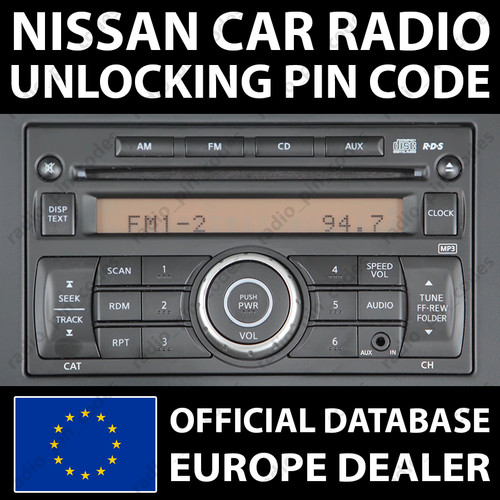 Nissan radio pin - nissan,