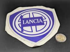 LANCIA 140MM LOGO ADESIVO 3D SIGLA EMBLEMA FREGIO STEMMA SCRITTA BADGE TARGA