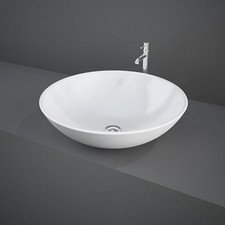 Lavabo da appoggio tondo