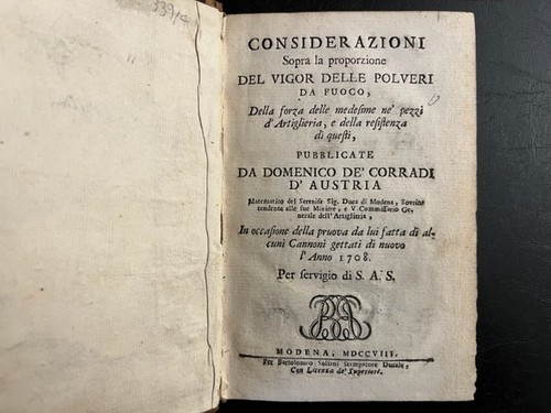 Considerazioni sopra vigor - considerazioni,
