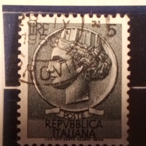 Repubblica francobollo antico - repubblica,