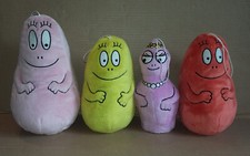 4 Peluche dei Barbapapà . Altezza media 25/30 cm Barbapapa