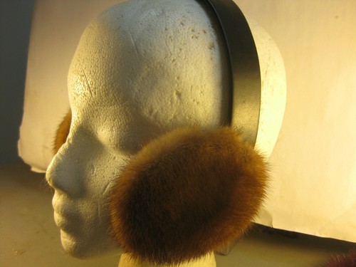 Paraorecchie visone colore - paraorecchie,