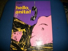 GUIDO CREPAX-HELLO, ANITA!-L'ISOLA TROVATA-1980-PRIMA EDIZIONE-CARTONATO!