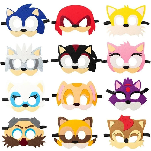 Maschera riccio sonic - riccio,
