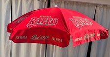 BIRRA RAFFO TARANTO RARO  PUBBLICITARIO OMBRELLONE VINTAGE ARREDO BAR PIZZERIA