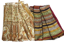 Abiti donna indiani beige sari