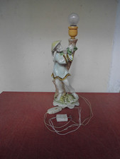 base lampada da tavolo in ceramica soggetto cinese