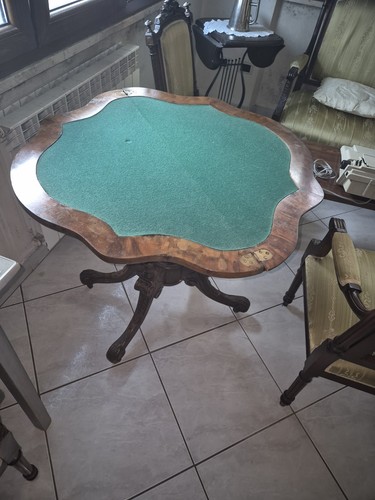 Antico tavolo gioco libro - da,