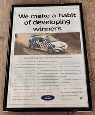 Framed 1991 ford - 1991, rs