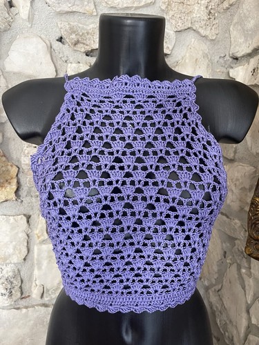 Top donna viola - top,