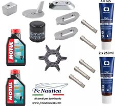kit tagliando fuoribordo YAMAHA SELVA F40 olio motul, filtro girante anodi 300h