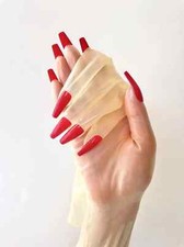 Guanto donna in lattice super