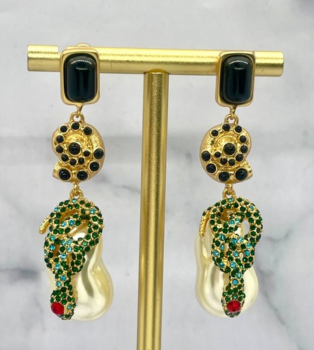 Orecchini pendenti strass